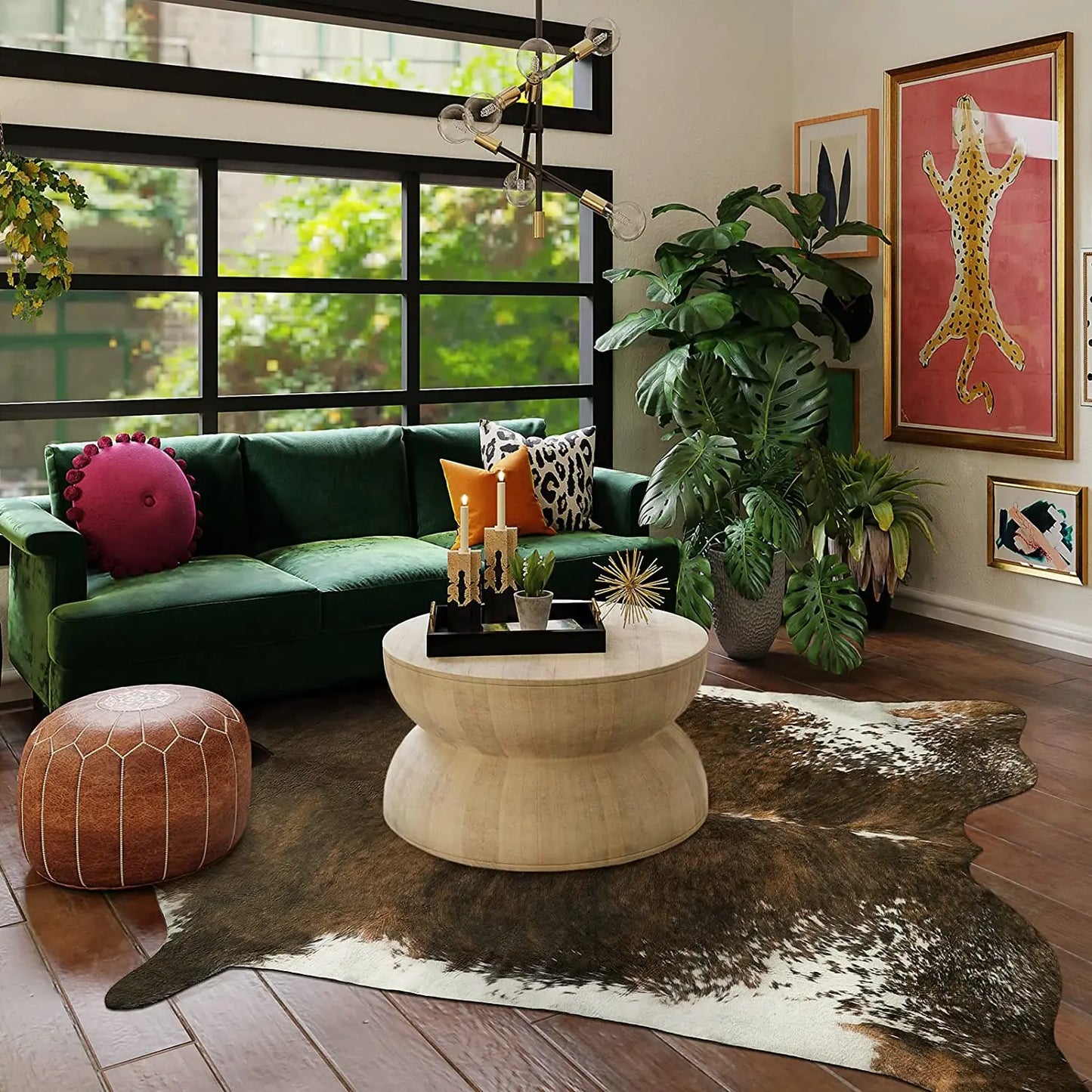 SHORTHORN BULL RUG (VEGAN)