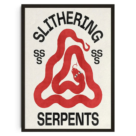 SLITHERING SERPENTS POSTER