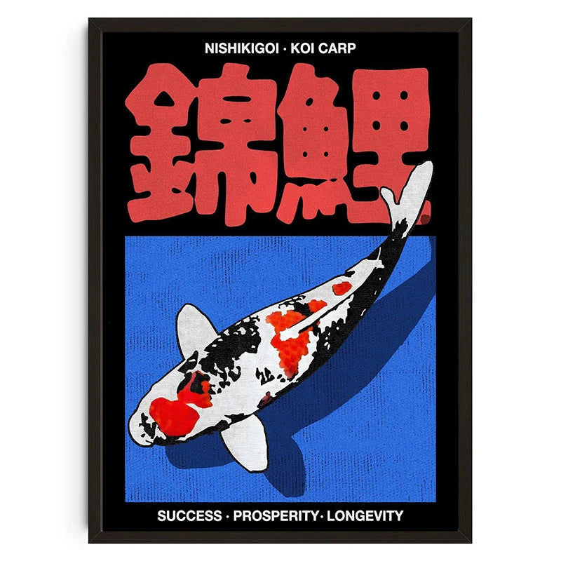 NISHIKIGOI KOI CARP POSTER