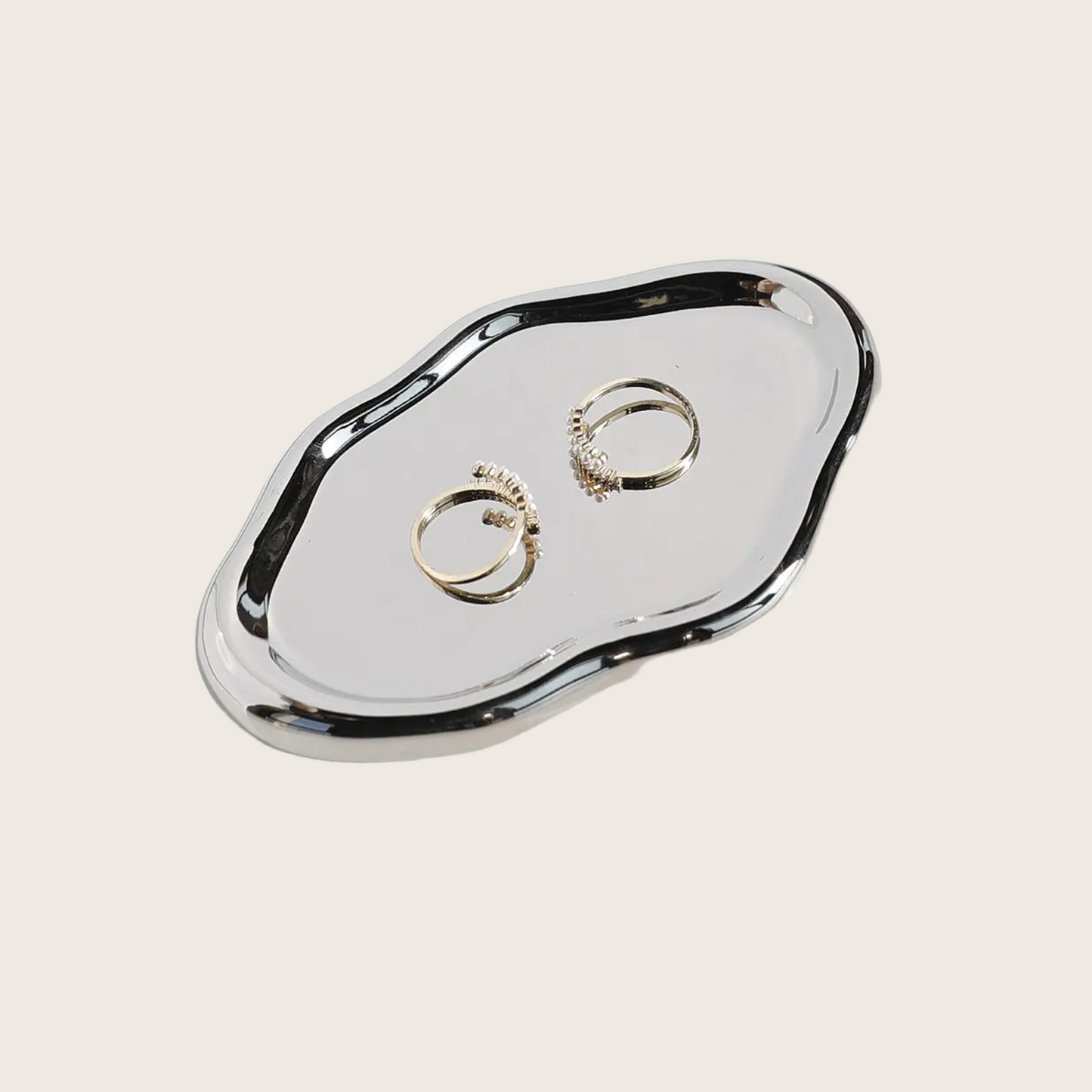 SILVER JEWELRY TRAY