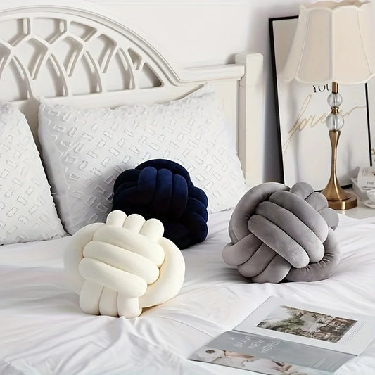 KNOT BALL PILLOW