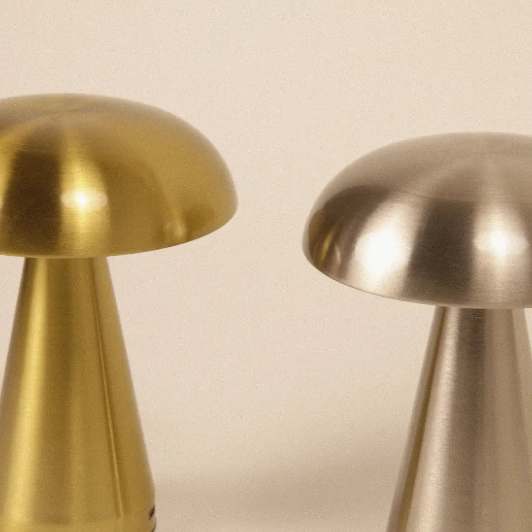 Retro Mushroom Lamp | Aluminium
