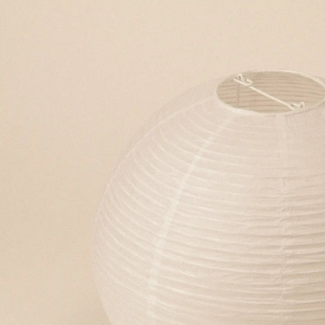 Washi Moon Lamp