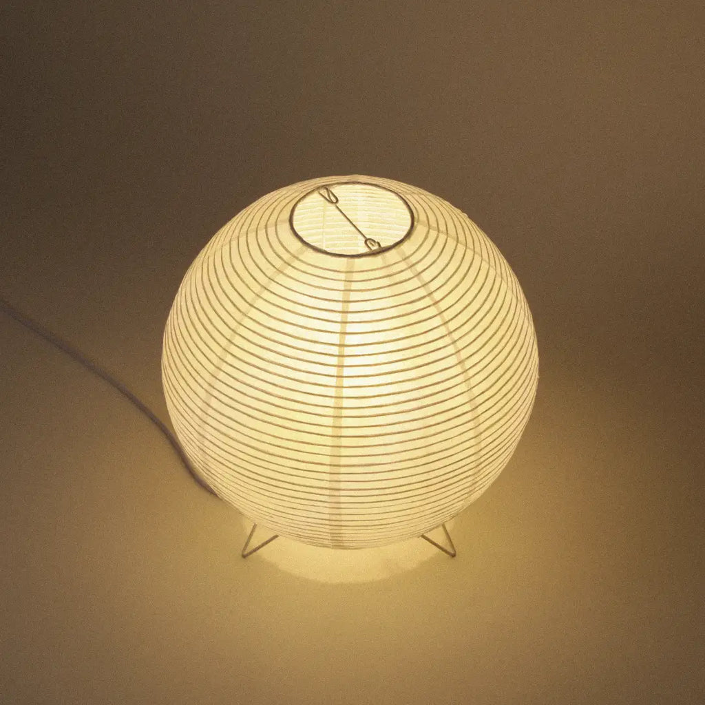 Washi Moon Lamp