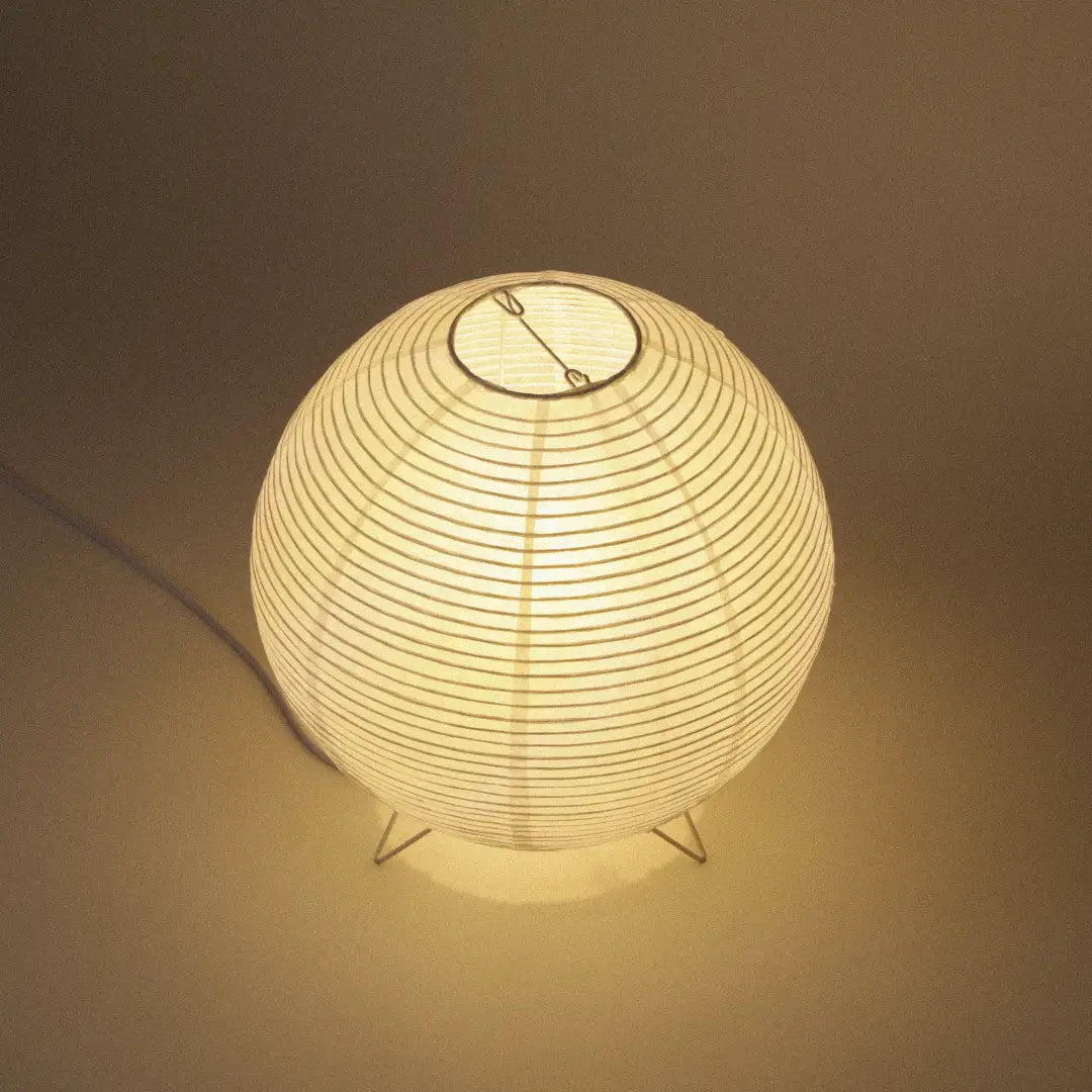 Washi Moon Lamp