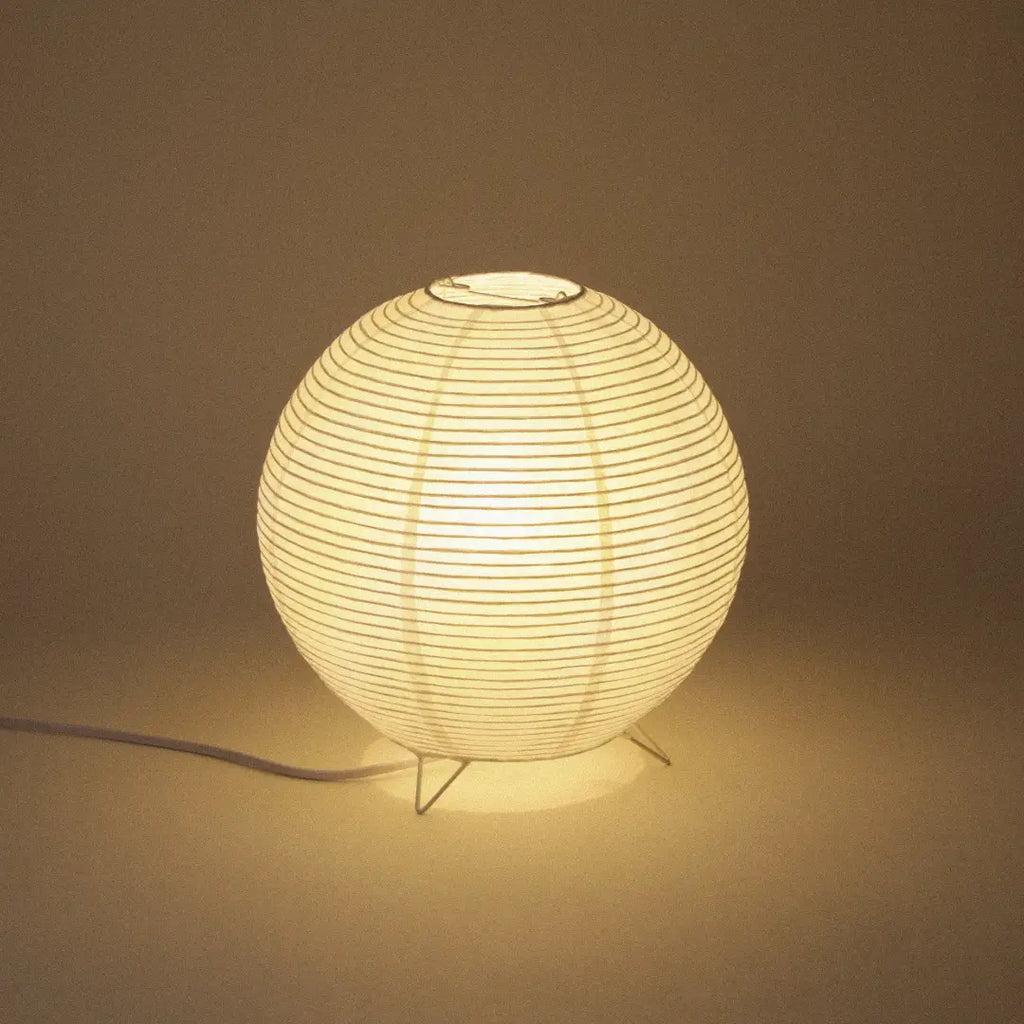 Washi Moon Lamp