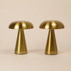 Retro Mushroom Lamp Duo