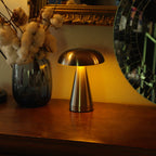 Retro Mushroom Lamp | Aluminium