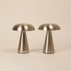 Retro Mushroom Lamp Duo