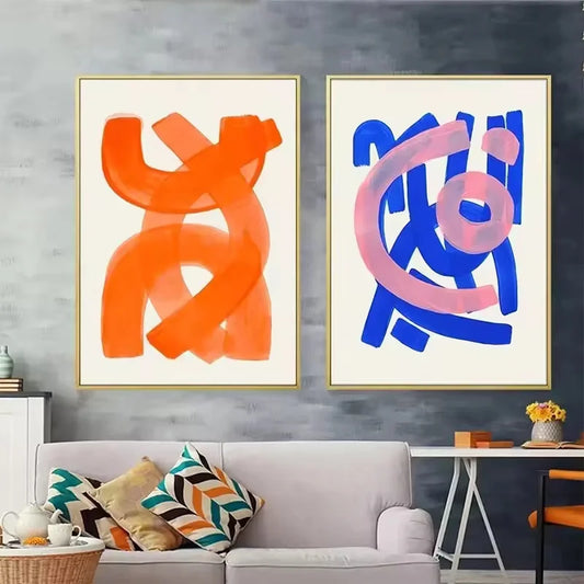 MODERN WATERCOLOR POSTER