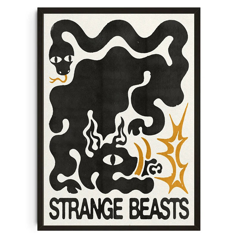 STRANGE BEASTS POSTER