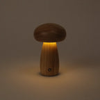 Wooden Mushroom Lamp | Maple