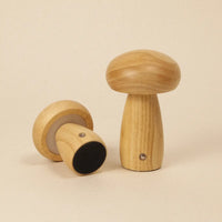 Wooden Mushroom Lamp | Maple