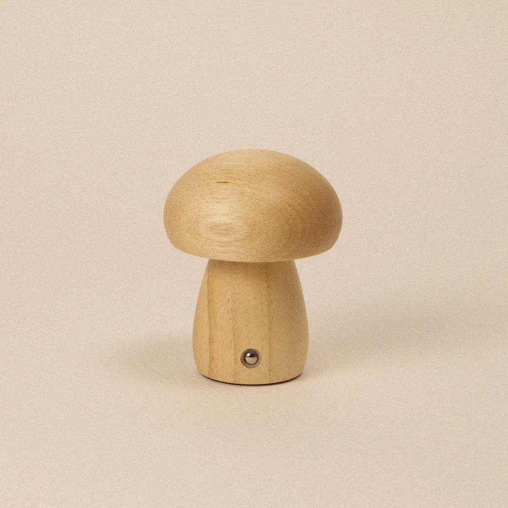 Wooden Mushroom Lamp | Maple