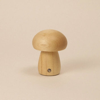 Wooden Mushroom Lamp | Maple