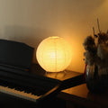 Washi Moon Lamp