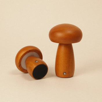 Wooden Mushroom Lamp | Walnut