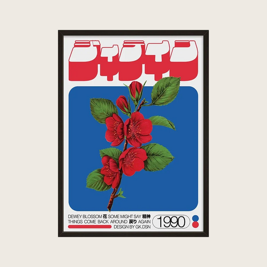 DEWEY BLOSSOM POSTER