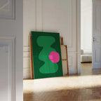 Moss & Magenta Poster