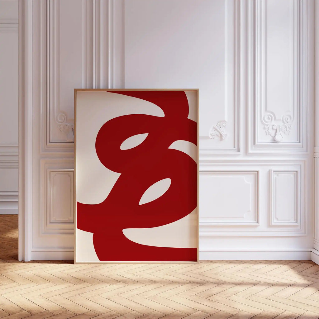 Scarlet Flux Poster