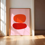 Crimson Bloom Poster