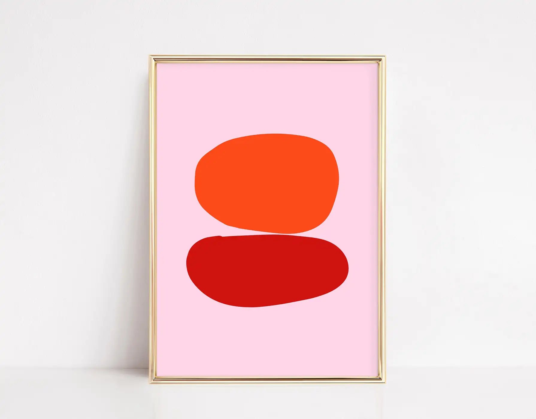 Crimson Bloom Poster