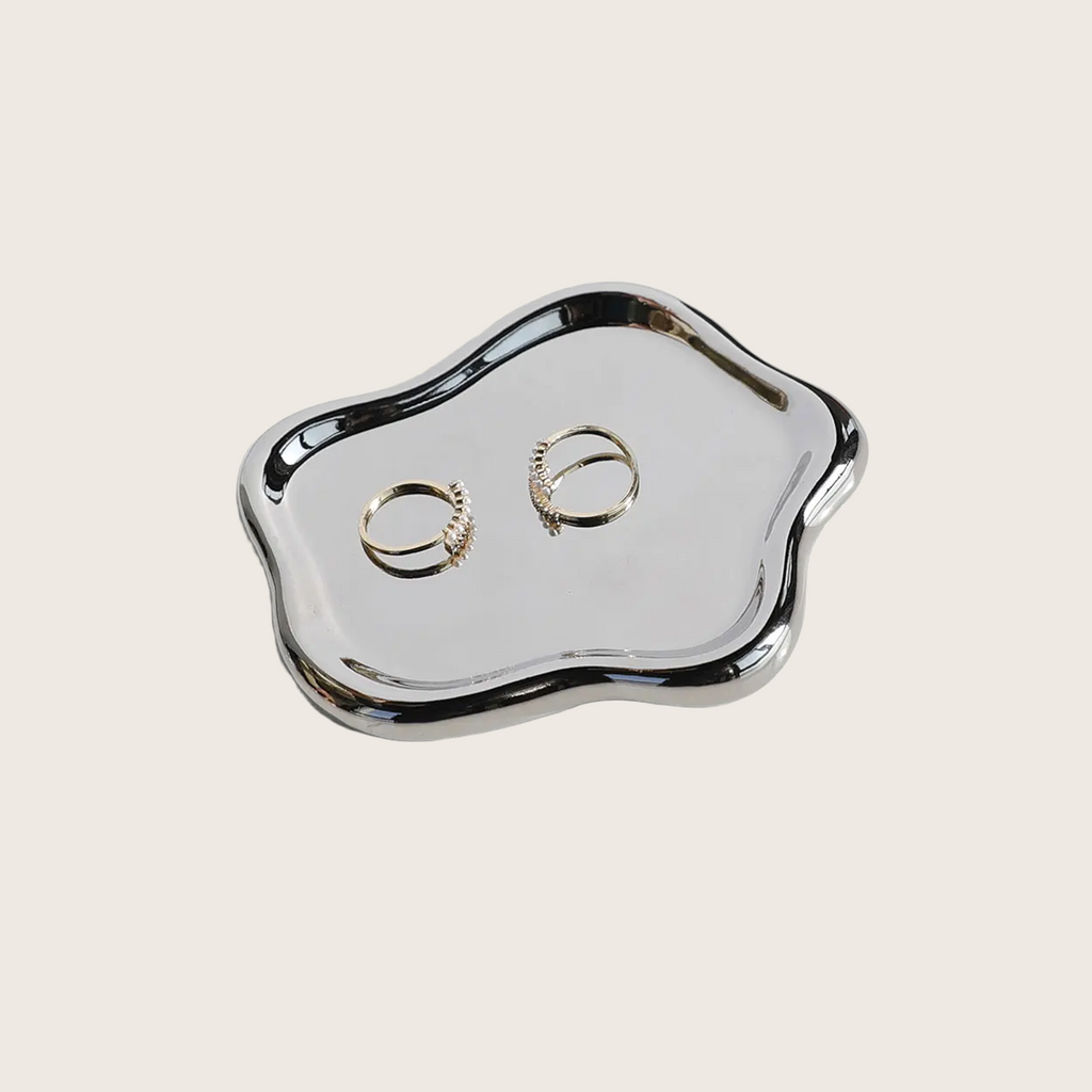 Silver Jewelry Tray