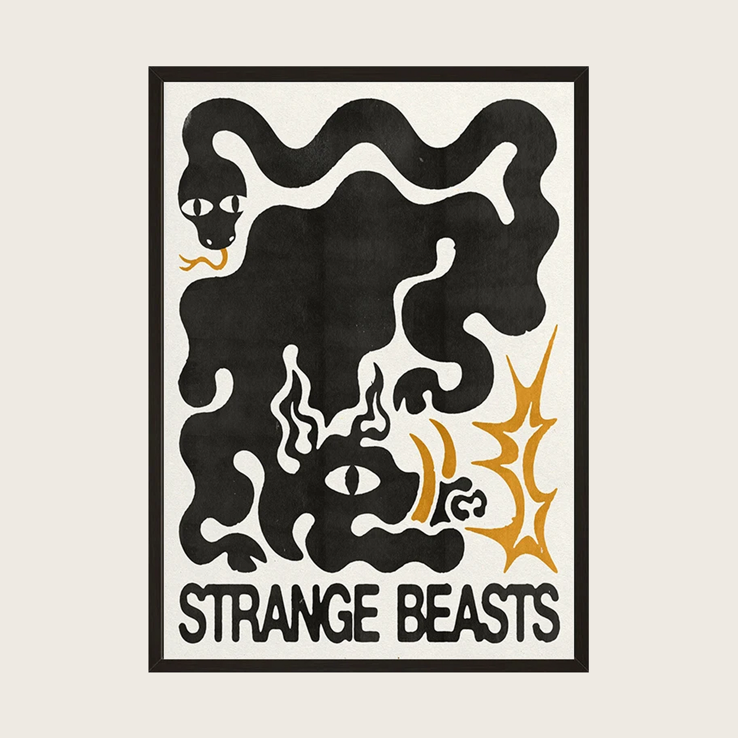 STRANGE BEASTS POSTER