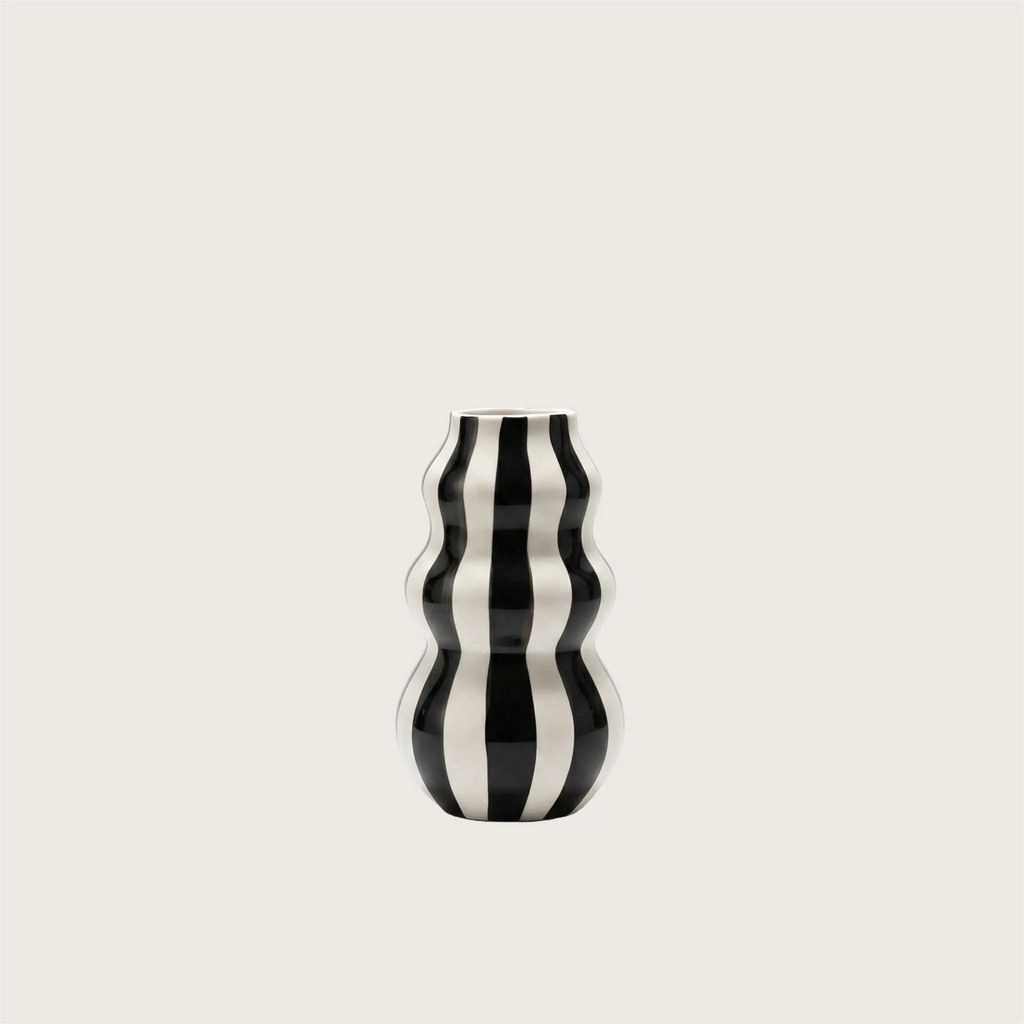 Wavy Striped Vase