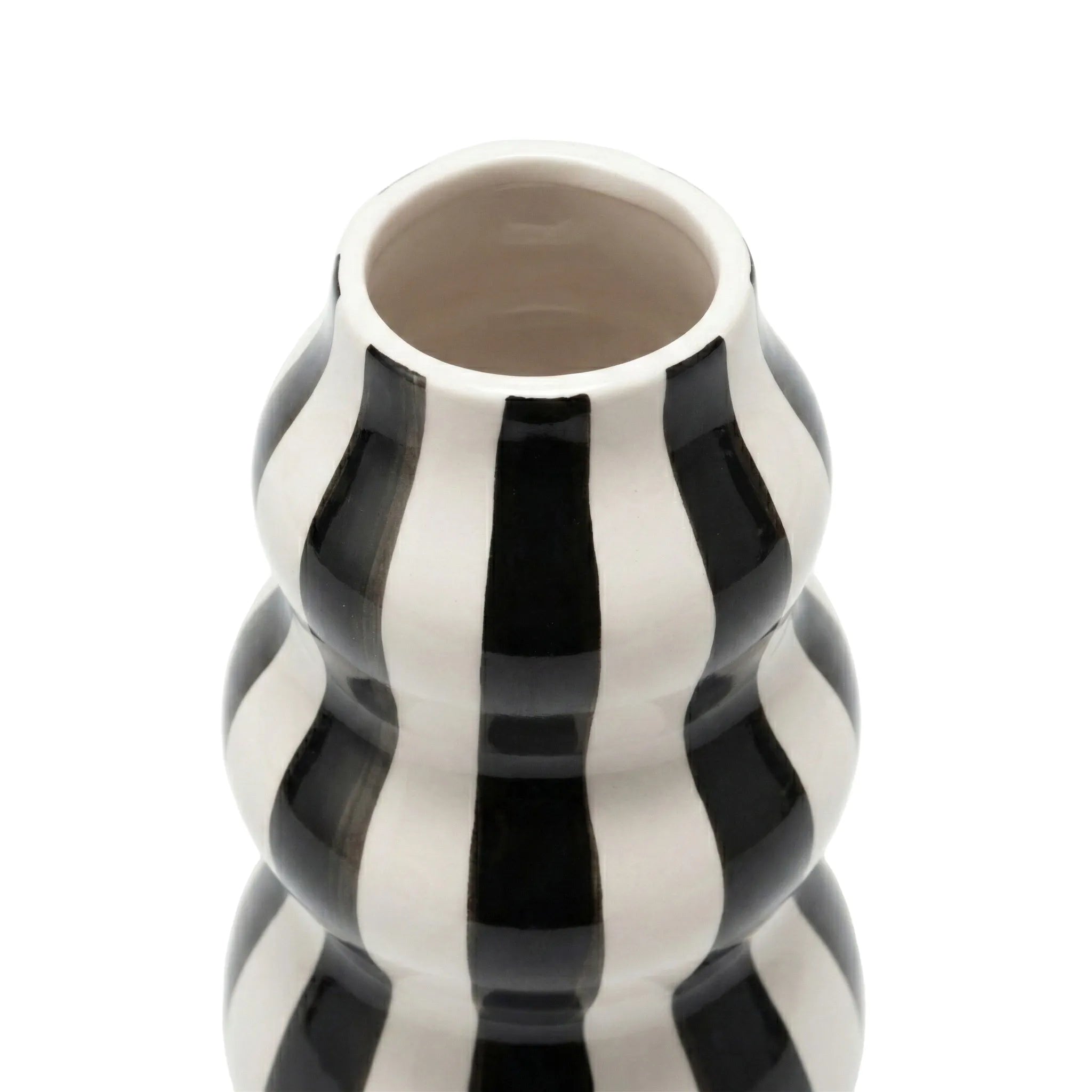 WAVY STRIPED VASE