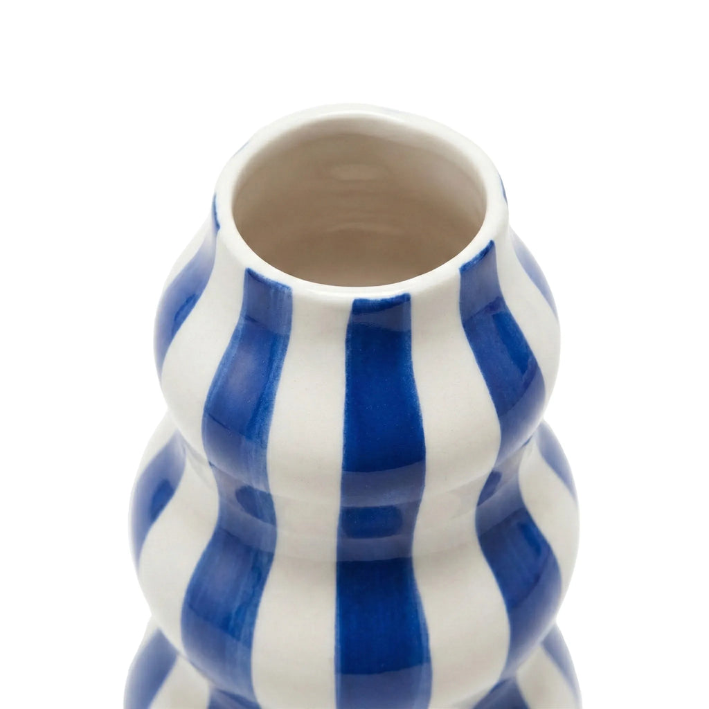 Wavy Striped Vase