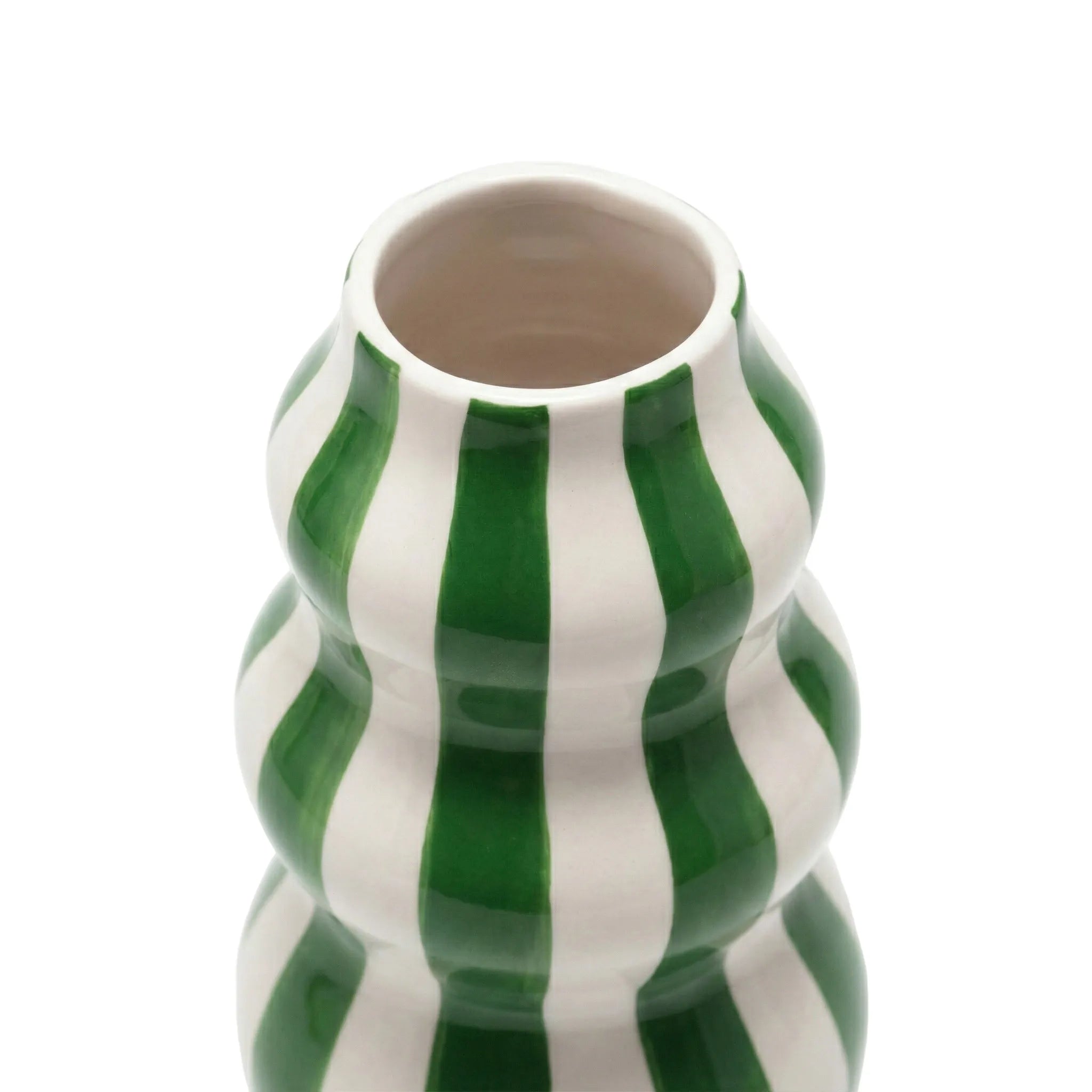 WAVY STRIPED VASE
