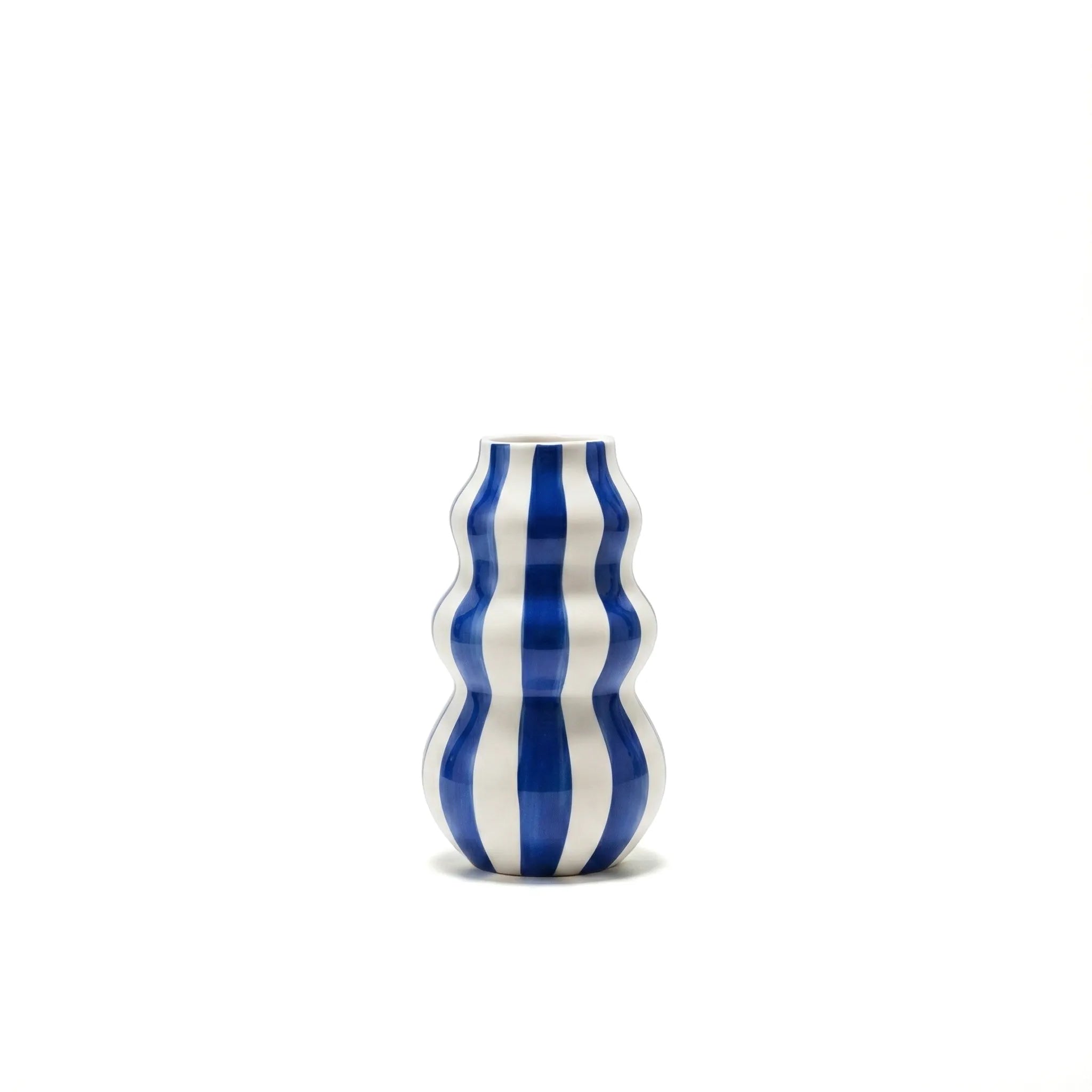 WAVY STRIPED VASE