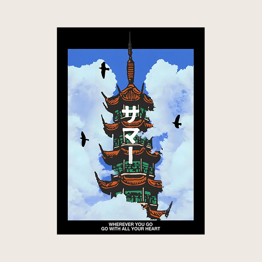 GO WITH ALL YOUR HEART POSTER